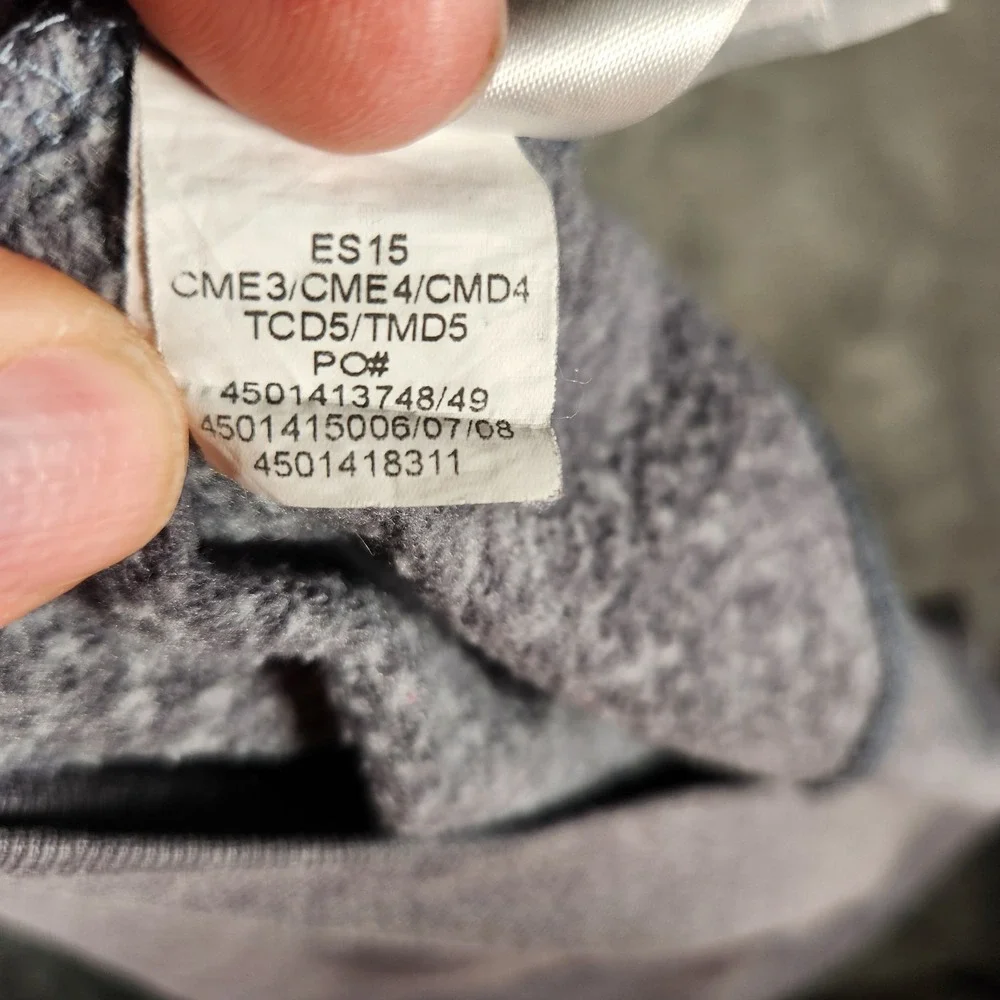 The North Face Hoodie XLG Hthr Grey Backyard Project USA Map Sweatshirt‎ Unisex